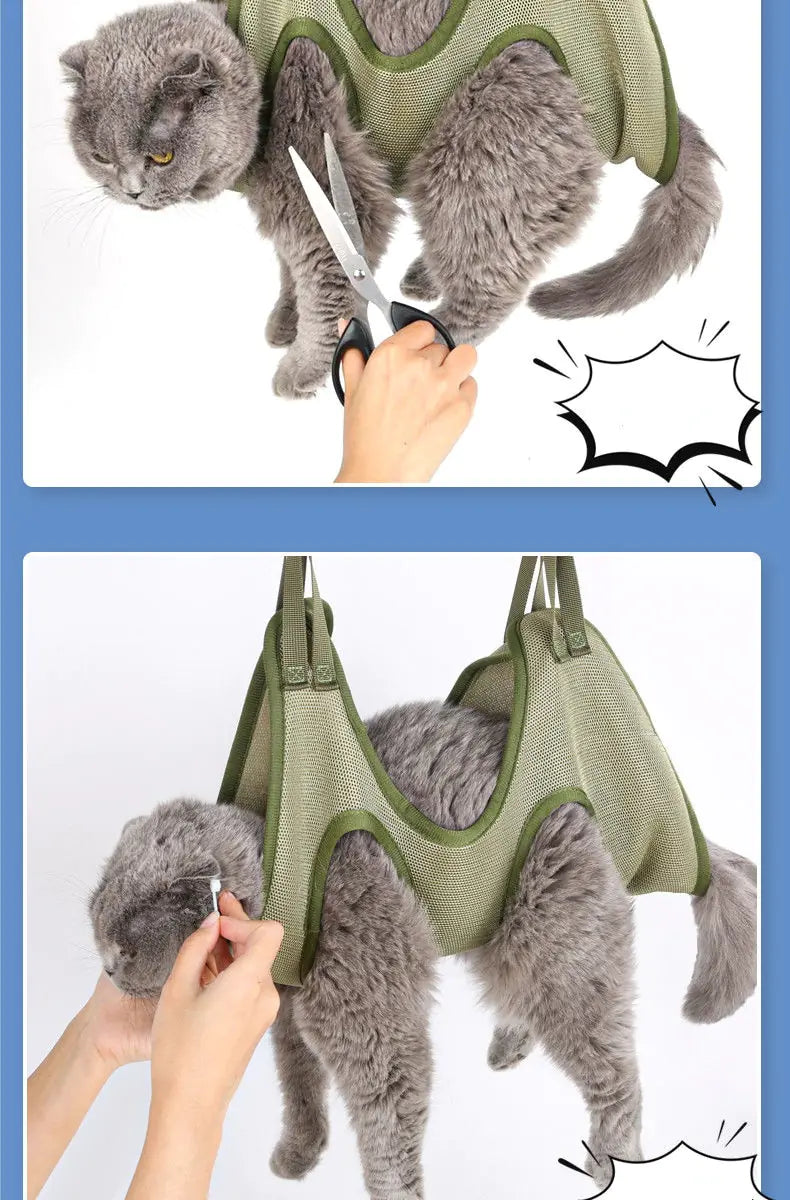 Pet Grooming Hammock for Safe & Easy Grooming